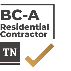 Riverview Decks is a certified BC-A Residential Contractor for the state of Tennessee