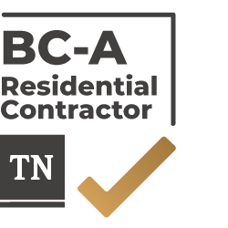 Riverview Decks is a certified BC-A Residential Contractor for the state of Tennessee