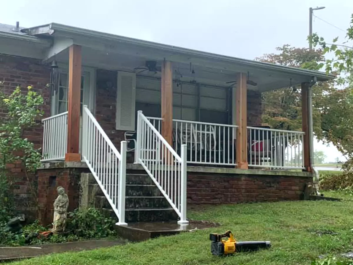 New front porch or deck repair project