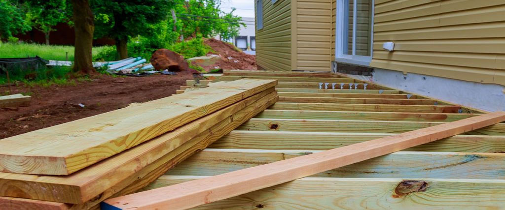 repairing wood rot deck