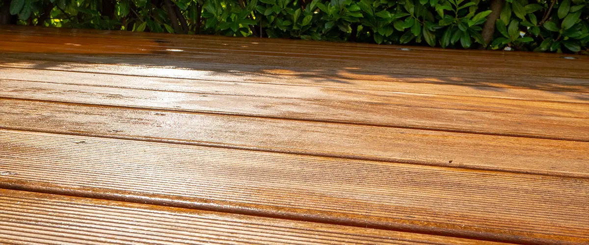 Composite decking material