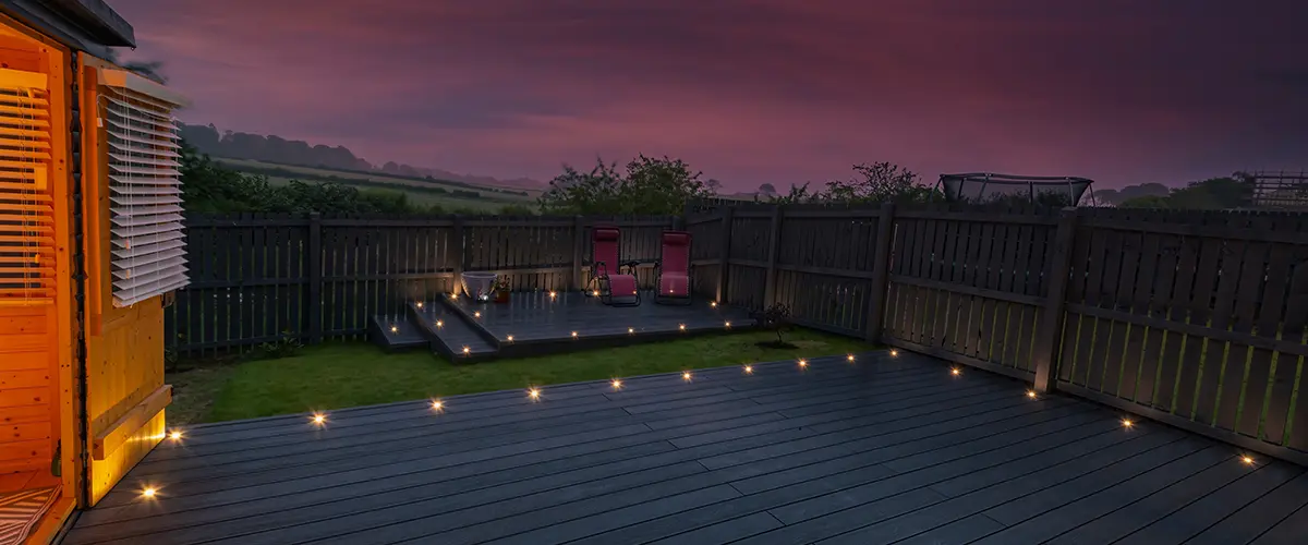 LED spotlights for deck