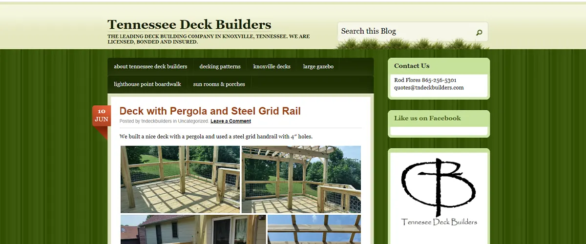 tennessee deck builders