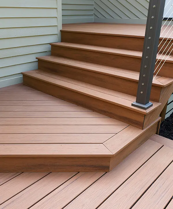 Deck steps installation service from deck repair companies in TN