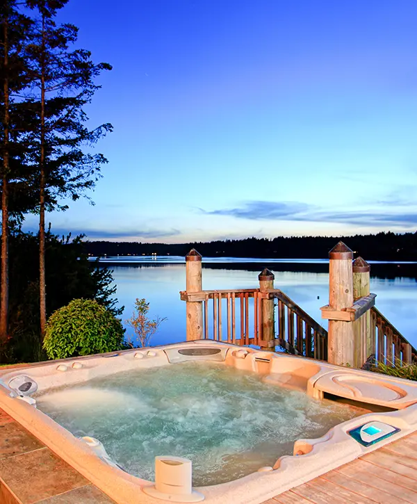 Choose Your Custom Design For a Hot Tub on Deck