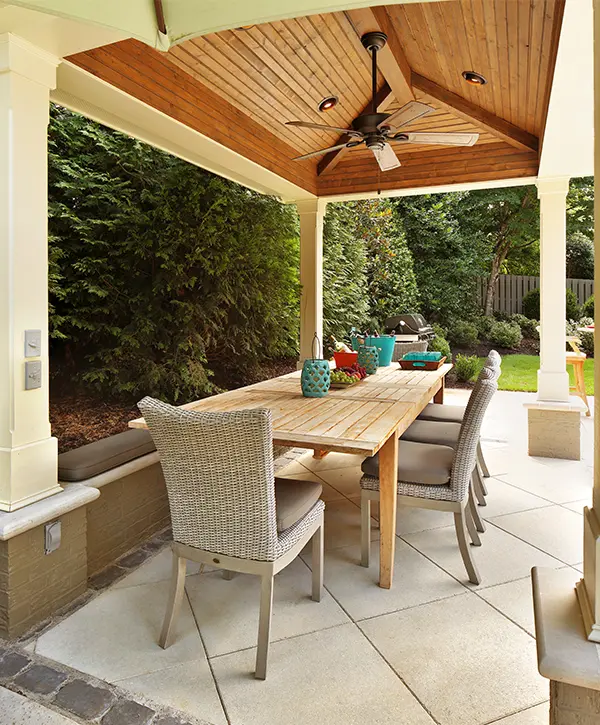 under deck ceiling installation in Knoxville, TN