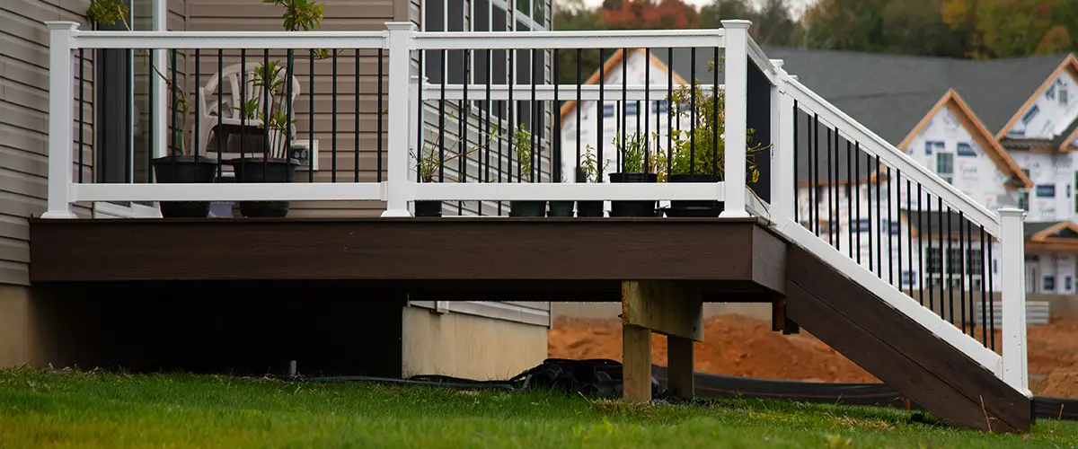 Composite decking and railing