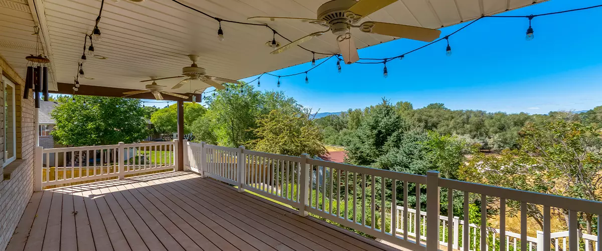 Under Deck Ceiling porch garden