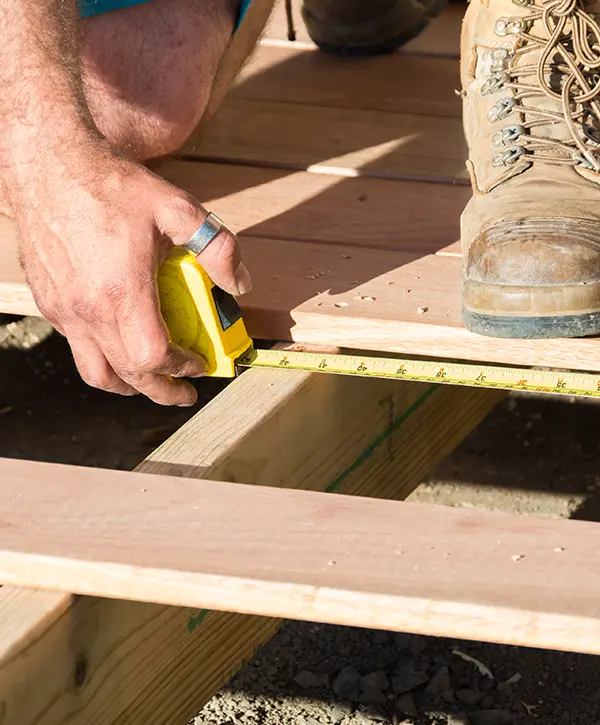 Deck Being Installed In Tellico Village, TN