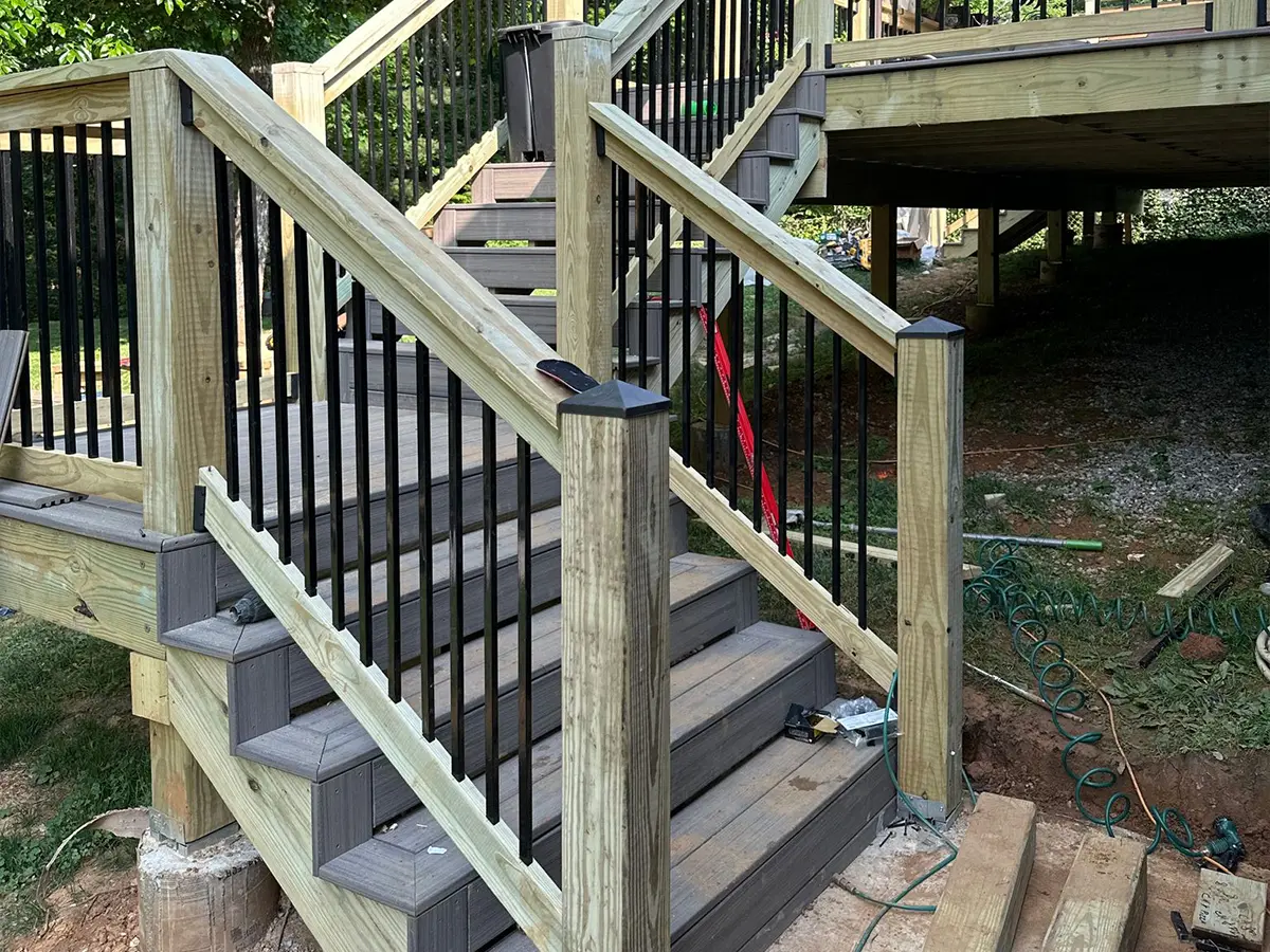 After Deck Replacement in Afton, TN