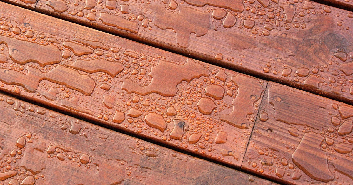 deck sealing, Deck Sealers to protect for Water on Deck