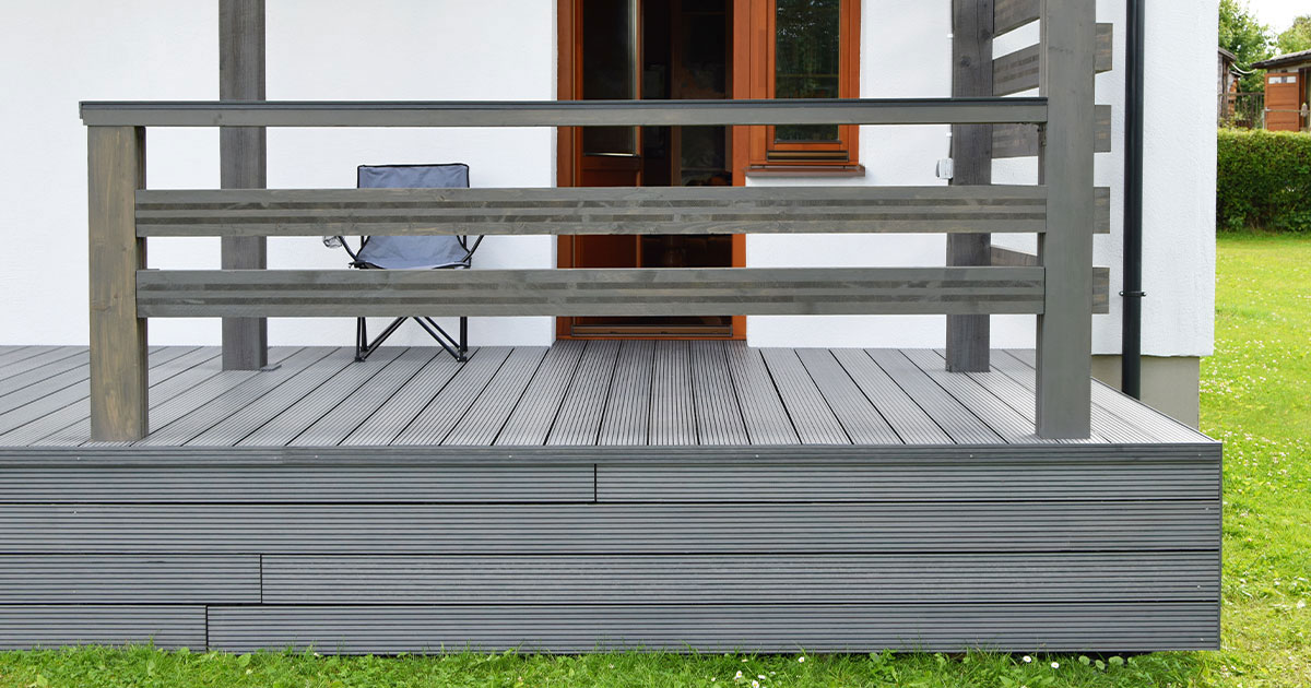 Mesh skirting for decks best sale