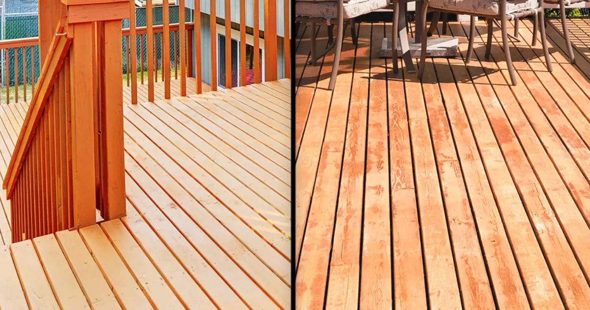 Cedar Decking vs Redwood Decking